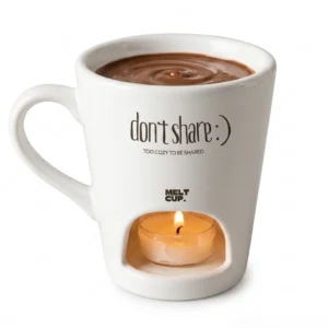 MeltCup - Tasse à Chocolat Fondu "Don't Share"